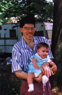 Ivy at 6 months, with Sandy
